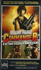 Commander - Brazilian VHS movie cover (xs thumbnail)
