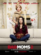 A Bad Moms Christmas - French Movie Poster (xs thumbnail)