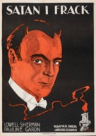 Satan in Sables - Swedish Movie Poster (xs thumbnail)