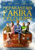 The Extraordinary Journey of the Fakir - Latvian Movie Poster (xs thumbnail)