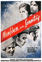 Menschen am Sonntag - German Movie Poster (xs thumbnail)