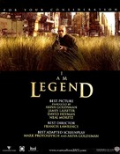 I Am Legend - For your consideration movie poster (xs thumbnail)