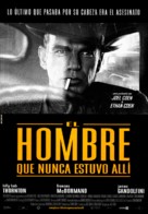 The Man Who Wasn&#039;t There - Spanish Movie Poster (xs thumbnail)
