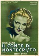 The Count of Monte Cristo - Italian Movie Poster (xs thumbnail)