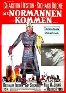 The War Lord - German Movie Poster (xs thumbnail)