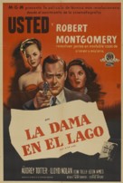Lady in the Lake - Argentinian Movie Poster (xs thumbnail)
