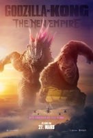 Godzilla x Kong: The New Empire - Norwegian Movie Poster (xs thumbnail)