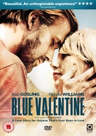 Blue Valentine - British DVD movie cover (xs thumbnail)