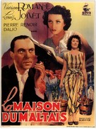 La maison du Maltais - Belgian Movie Poster (xs thumbnail)