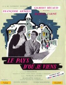 Le pays d&#039;o&ugrave; je viens - French Movie Poster (xs thumbnail)