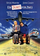 Planes, Trains &amp; Automobiles - German Movie Poster (xs thumbnail)