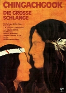 Chingachgook, die gro&szlig;e Schlange - German Movie Poster (xs thumbnail)
