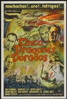 Five Golden Dragons - Argentinian Movie Poster (xs thumbnail)