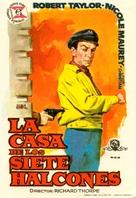 The House of the Seven Hawks - Spanish Movie Poster (xs thumbnail)