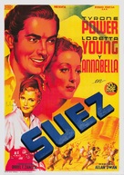 Suez - Spanish Movie Poster (xs thumbnail)