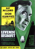 Premature Burial - Danish Movie Poster (xs thumbnail)