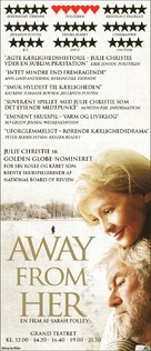 Away from Her - Danish Movie Poster (xs thumbnail)