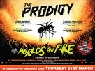 The Prodigy: World&#039;s on Fire - British Movie Poster (xs thumbnail)