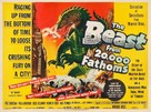 The Beast from 20,000 Fathoms - British Movie Poster (xs thumbnail)