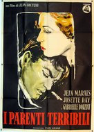 Les parents terribles - Italian Movie Poster (xs thumbnail)