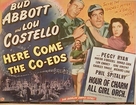 Here Come the Co-eds - Theatrical movie poster (xs thumbnail)