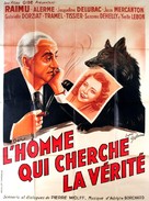 L&#039;homme qui cherche la v&eacute;rit&eacute; - French Movie Poster (xs thumbnail)
