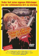 Don&#039;t Go in the Woods - German Movie Cover (xs thumbnail)