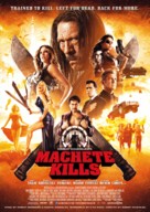 Machete Kills - German Movie Poster (xs thumbnail)