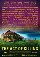 The Act of Killing - German Movie Poster (xs thumbnail)