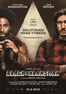 BlacKkKlansman - Finnish Movie Poster (xs thumbnail)
