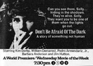 Don&#039;t Be Afraid of the Dark - British Movie Poster (xs thumbnail)