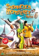 Un monstre &agrave; Paris - Danish DVD movie cover (xs thumbnail)