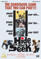 Hide and Seek - British DVD movie cover (xs thumbnail)