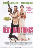 Very Bad Things - German Movie Poster (xs thumbnail)