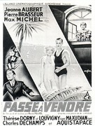 Pass&eacute; &agrave; vendre - French Movie Poster (xs thumbnail)