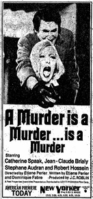 Un meurtre est un meurtre - poster (xs thumbnail)