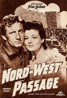 Northwest Passage - German poster (xs thumbnail)