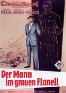 The Man in the Gray Flannel Suit - German Movie Poster (xs thumbnail)