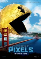 Pixels - Spanish Movie Poster (xs thumbnail)