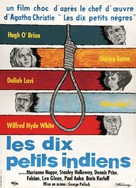 Ten Little Indians - French Movie Poster (xs thumbnail)