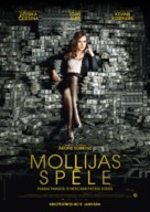 Molly&#039;s Game - Latvian Movie Poster (xs thumbnail)
