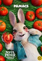 Peter Rabbit - Hungarian Movie Poster (xs thumbnail)