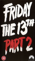 Friday the 13th Part 2 - British VHS movie cover (xs thumbnail)