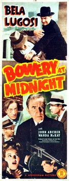 Bowery at Midnight - Movie Poster (xs thumbnail)