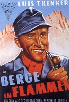 Berge in Flammen - German Movie Poster (xs thumbnail)