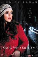 I Know Who Killed Me - Danish Movie Cover (xs thumbnail)