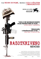 Redacted - Croatian Movie Poster (xs thumbnail)