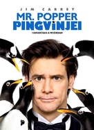 Mr. Popper&#039;s Penguins - Hungarian Movie Poster (xs thumbnail)