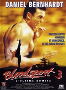 Bloodsport III - French DVD movie cover (xs thumbnail)