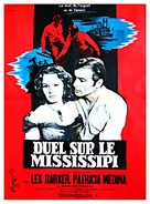 Duel on the Mississippi - French Movie Poster (xs thumbnail)